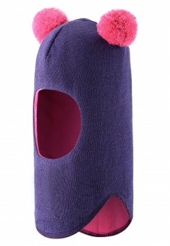 LASSIE Balaclava Nerissa Dark plum 718789-4951-48