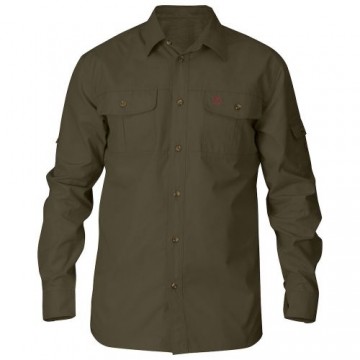 Fjallraven Singi Trekking Shirt LS / Tumši zaļa / XL