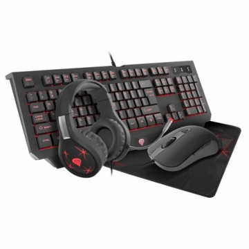 Genesis Cobalt 300 Gaming Combo Set 4in1 EN