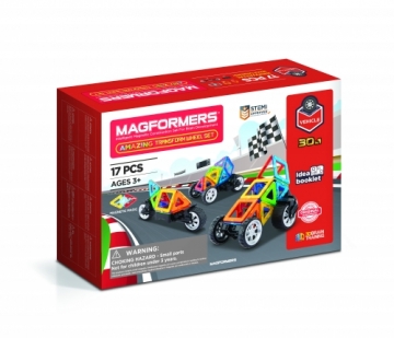 MAGFORMERS "Amazing Transform Wheel" komplekts, 17 gb