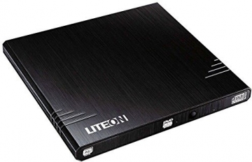 Liteon ārējais DVD/CD rakstītājs Ext 8x USB, melns (EBAU108)