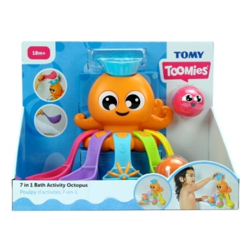 TOMY  vannas rotaļlieta 7in1 Octopus, E73104