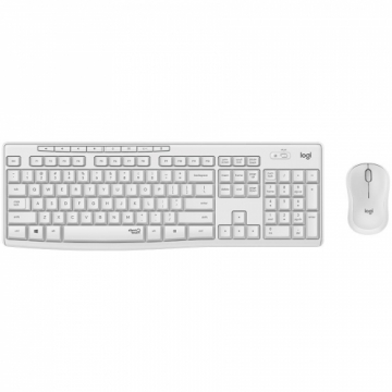 LOGITECH MK295 Silent Wireless Combo - OFF WHITE - PAN - 2.4GHZ -NORDIC