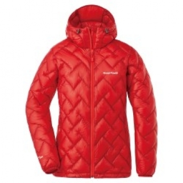 Mont-bell Jaka W PLASMA1000 Alpine Down Parka M Red Brick