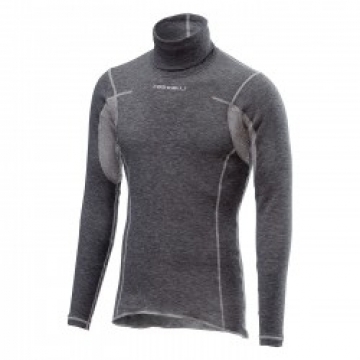 Castelli Velo termokrekls FLANDERS Warm Neck XL Gray