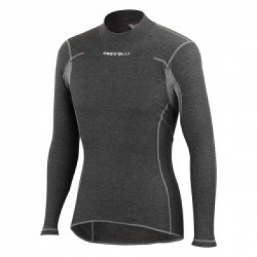 Castelli Velo termokrekls FLANDERS Warm LS XL Gray