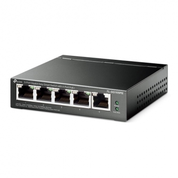 NET SWITCH 5PORT 1000M 4P/POE+ TL-SG105PE TP-LINK