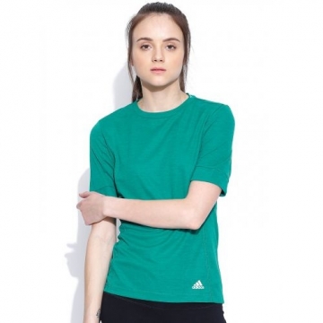 Adidas W SN Short Sleeve T-Shirt / Zila / S