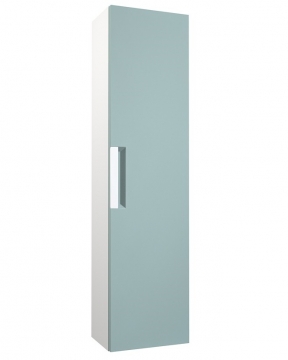 Высокий шкаф для ванной Raguvos Baldai MILANO 35 CM aquamarine/white 19302177