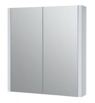 Шкафчик с зеркальными дверцами Raguvos Baldai LUNA, SERENA 60 CM glossy white 1400311