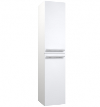 Высокий шкаф для ванной Raguvos Baldai SERENA 35 CM glossy white 1431211