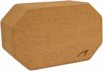 Schreuderssport Yoga brick AVENTO 41WP 23 x 14 x 9.5 cm cork