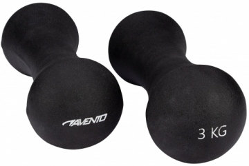 Schreuderssport Dumbbells steel/PU AVENTO 42DC 2x3kg