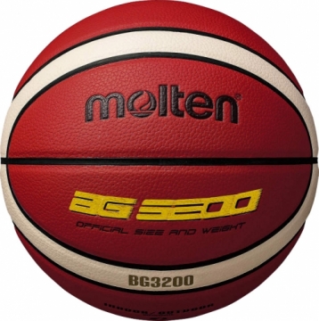 Basketball ball training MOLTEN B7G3200, synth. leather size 7