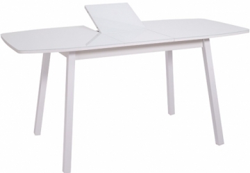 Table CITY (1200-1520x700x750) WHITE