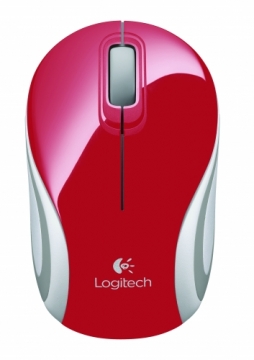 Logitech LOGI Wireless Mini Mouse M187 Red