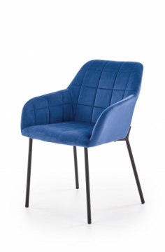 Halmar K305 chair dark blue