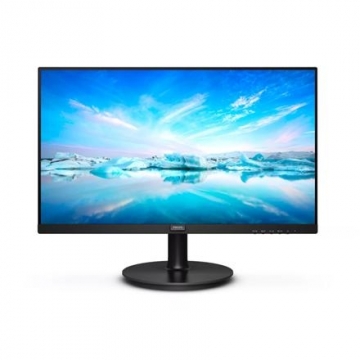 Philips LCD Monitor 242V8LA/00 23.8 inch (60.5 cm), FHD, 1920 x 1080 pixels, VA, 16:9, Black, 4 ms, 250 cd/m², Headphone out, W-LED system