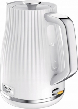 TEFAL tējkanna Loft, 1.7l, 2400W, balta - KO2501