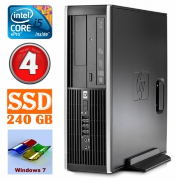 Hewlett-packard HP 8100 Elite SFF i5-650 4GB 240SSD DVD WIN10PRO/W7P