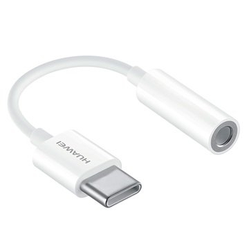 Huawei CM20 3.5 mm uz USB-C Audio Adapteris Telefoniem Balts (EU Blister)