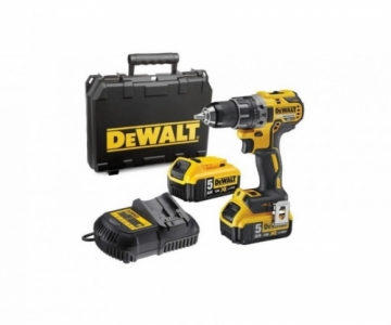 Akumulatora urbjmašīna DCD791P2, bezoglīšu, 18V / 5,0Ah, DeWalt