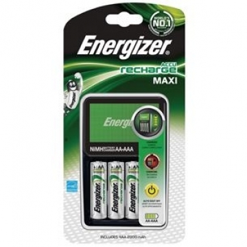 Energizer Maxi Battery Charger AA / AAA + 4 AA 2000mAh Battery