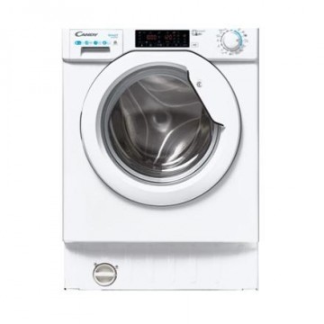 Candy Veļas mazgājamā mašīna ar žāvētāju CBDO485TWME/1-S Front loading, Washing capacity 8 kg, Drying capacity 5 kg, 1400 RPM, A, Depth 52.5 cm, Width 60 cm, White, Drying system, NFC, Wi-Fi