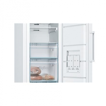 Bosch Freezer GSN29VWEP A++, Free standing, Upright, Height 161 cm, No Frost system, Display, 39 dB, White