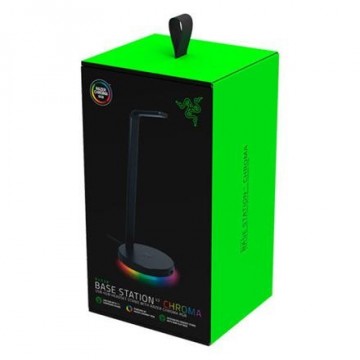 Razer Black, Base Station V2 Chroma, Aluminum