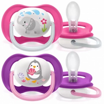 Philips Avent māneklītis Ultra Air Animals, 6-18M (2 gab), meitenēm - SCF080/08