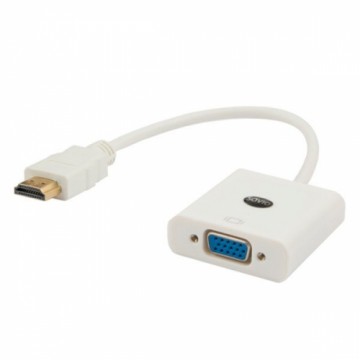 Savio CL-27 HDMI (19pin) to VGA (15pin) Adaptor белый