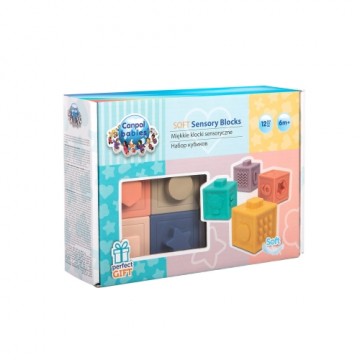 Canpol babies Soft Sensory Blocks 12 pcs 79/102