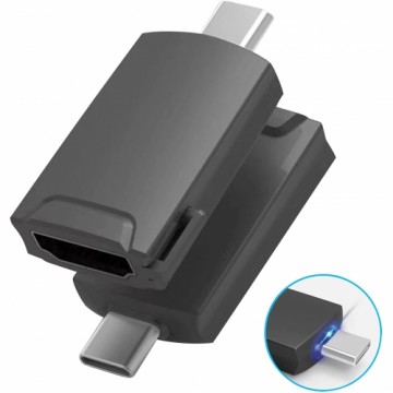 Platinet PMMA9856 Adapteris no Type-C uz HDMI / Pelēks