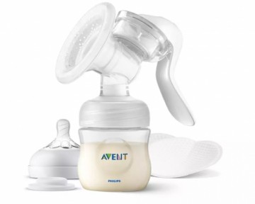 Philips Avent Lotus manuālais krūts piena sūknis ar pudelīti - SCF430/10