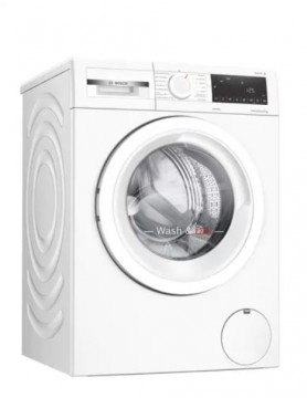 Bosch Serie 4 Washing Machine With Dryer WNA134L0SN Energy efficiency class C, Front loading, Washing capacity 8 kg, 1400 RPM, Display, LED, Drying system, Drying capacity 5 kg, Steam function, White