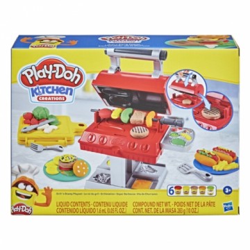 Hasbro PLAY DOH plastilīna komplekts Grils un Zīmogs, F06525L0