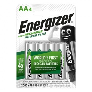 Energizer PRECHARGED HR6 2000MAH ALWAYS READY БЛИСТЕРНАЯ УПАКОВКА 4ШТ.