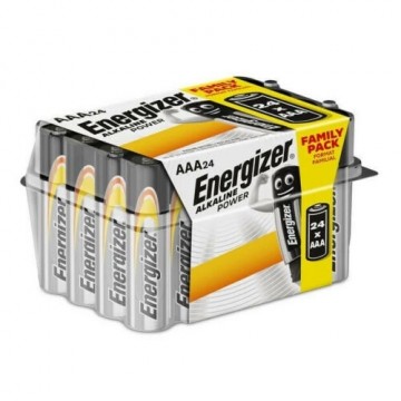 Energizer LR03-24AA Alkaline Power AAA (LR03) BLISTERA IEPAKOJUMĀ 24GB.