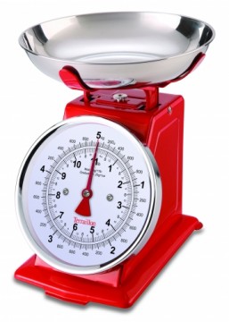 Mechanical kitchen scale TRADITION 500 DUAL RED EX KG Terraillon 14476