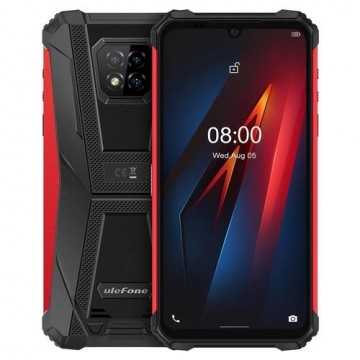 Ulefone Armor 8 15.5 cm (6.1&quot;) Dual SIM Android 10.0 4G USB Type-C 4 GB 64 GB 5580 mAh Red