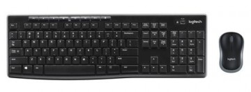 Logitech MK270 keyboard RF Wireless QWERTY UK English Black