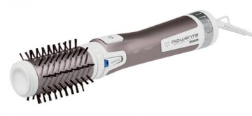 Rowenta Brush Activ Premium Care CF9540 hair styling tool Hot air brush Warm Aluminium, Metallic, White 1000 W 1.8 m