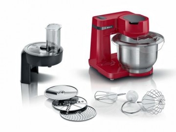 Bosch Serie 2 MUM food processor 700 W 3.8 L Red