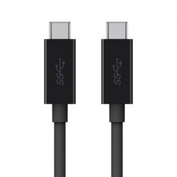 Belkin F2CU049bt2M-BLK USB cable 2 m USB 3.2 Gen 1 (3.1 Gen 1) USB C Black