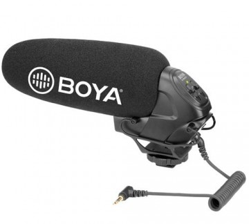 BOYA BY-BM3031 microphone Black Digital camera microphone