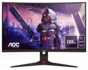 AOC Gaming C24G2AE/BK computer monitor 59.9 cm (23.6&quot;) 1920 x 1080 pixels Full HD LED Black, Red