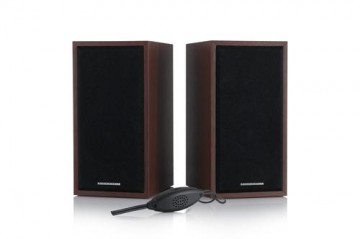 Modecom MC-SF05 Black, Wood Wired 5 W