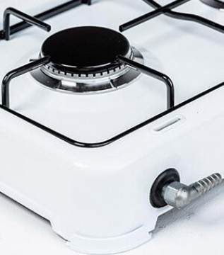 Ravanson K-02T hob White Countertop Gas 2 zone(s)