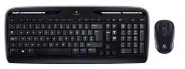 Logitech MK330 keyboard RF Wireless QWERTY US International Black